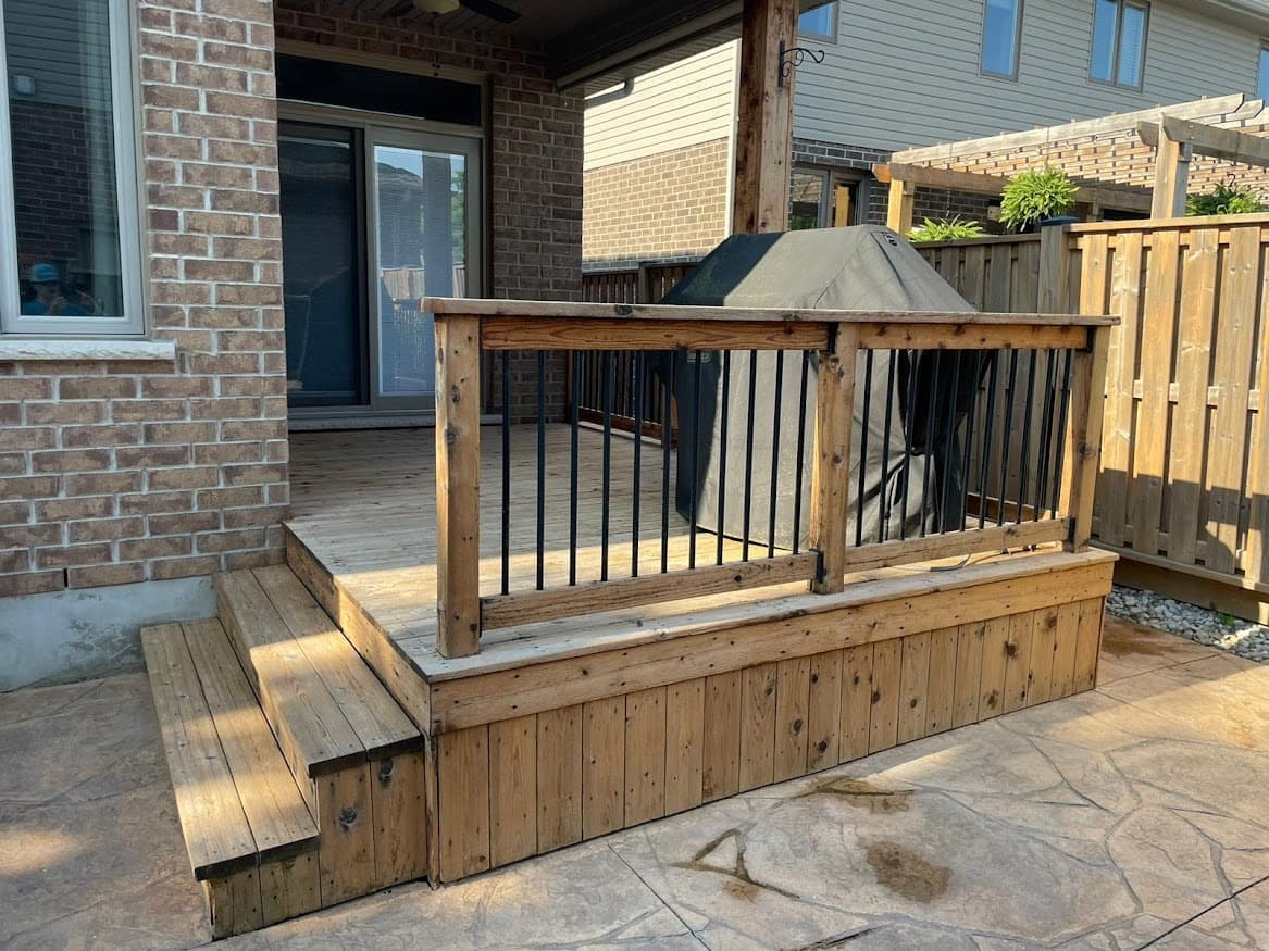Before - Deck Restoration — Burlington, ON